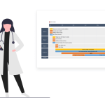 Project visuals examples for the Healthcare industry