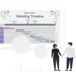 Wedding timeline example