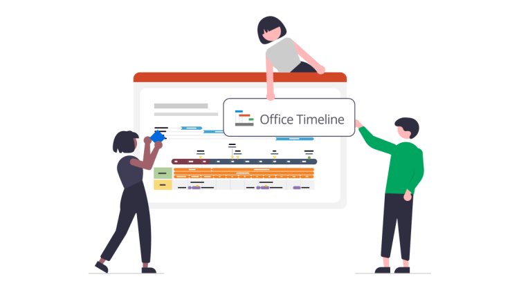 Office Timeline as a project management tool for teams